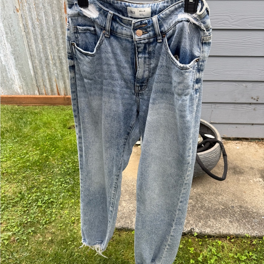 BKE Light Blue Boyfriend Jeans